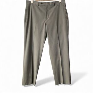 LAUREN RALPH LAUREN TROUSERS GRAY PLUS SIZE 32W x 30L PANTS SLACKS